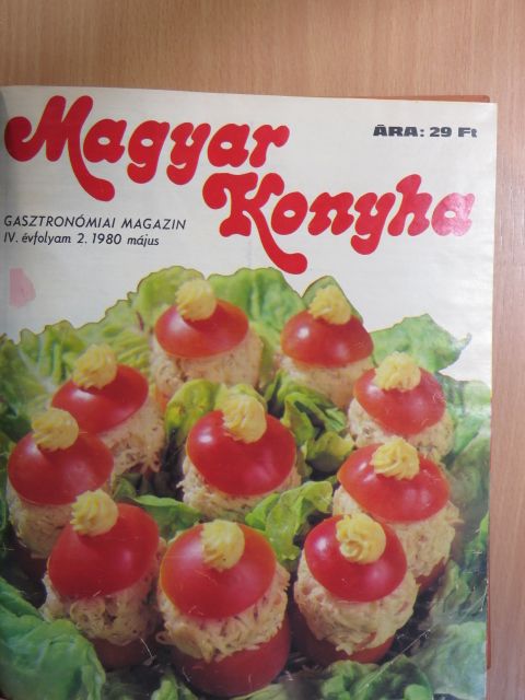 Bogschütz Zsuzsanna - Magyar Konyha 1980-1982. (vegyes számok) (11 db) [antikvár]