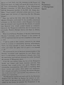 Boskovics Jenő - The History of Hungarian Sport [antikvár]