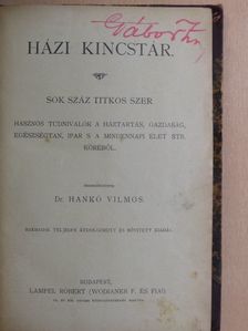 Dr. Hankó Vilmos - Házi kincstár [antikvár]