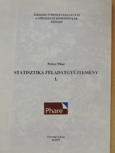 Petres Tibor - Statisztika feladatgyűjtemény I. [antikvár]