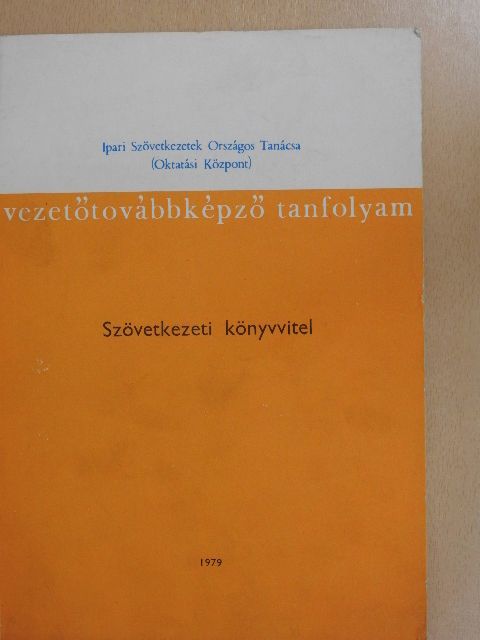 Dr. Patóh László - Szövetkezeti könyvvitel [antikvár]