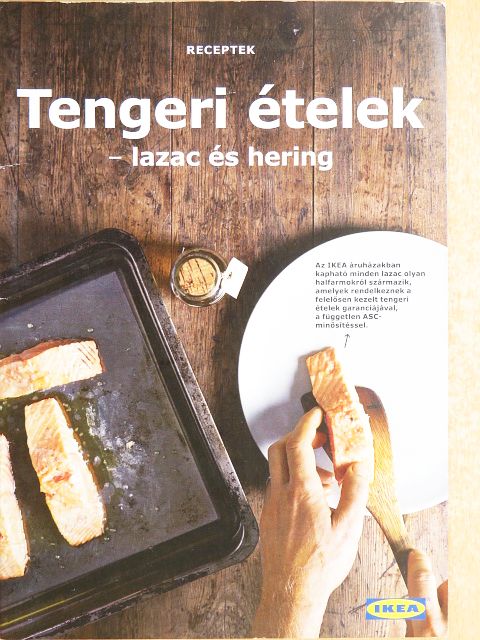 Tengeri ételek-lazac és hering [antikvár]