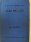 Wolf Friedrich - Deutsch-Russisches Taschenwörterbuch (gótbetűs) [antikvár]