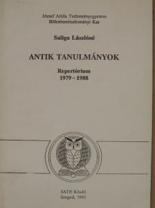 Antik tanulmányok - Repertórium 1979-1988 [antikvár]