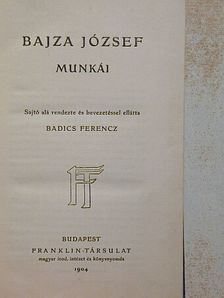 Bajza József - Bajza József munkái [antikvár]