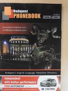 Budapest Phonebook 2005-2006 [antikvár]