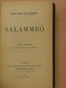 Gustave Flaubert - Salammbő [antikvár]