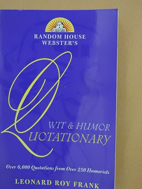 Wit & Humor Quotationary [antikvár]