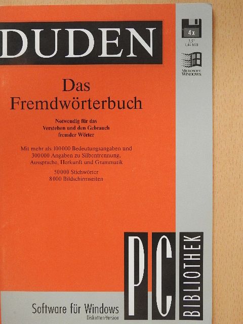 Duden - Das Fremdwörterbuch [antikvár]