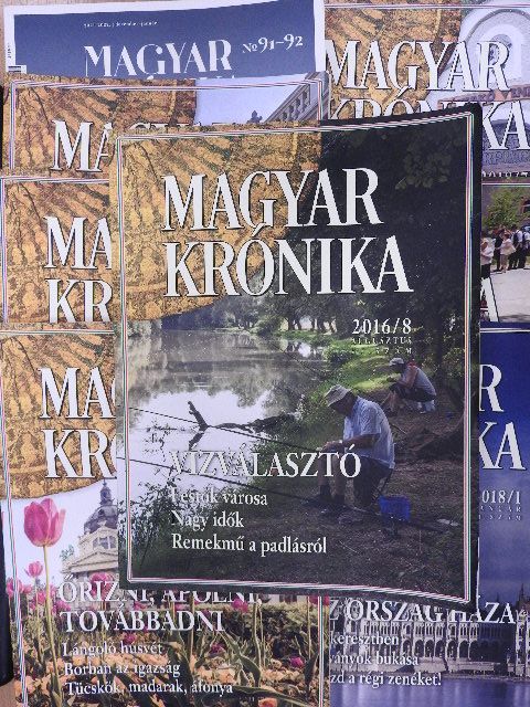 Ádám Rebeka Nóra - Magyar Krónika 2016., 2018-2022. (vegyes számok) (8 db) [antikvár]