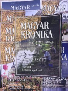 Ádám Rebeka Nóra - Magyar Krónika 2016., 2018-2022. (vegyes számok) (8 db) [antikvár]