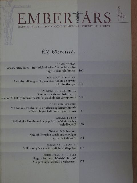 Aczél Petra - Embertárs 2008/2. [antikvár]
