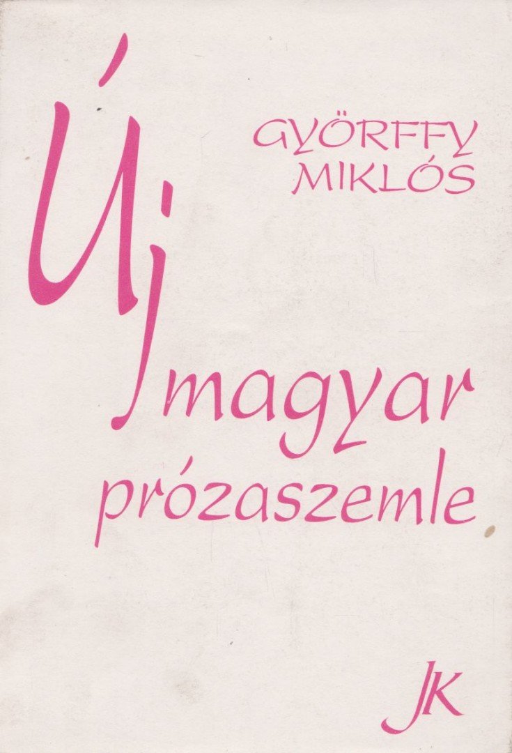 Györffy Miklós - Új magyar prózaszemle [antikvár]