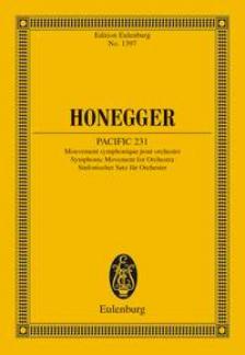 HONEGGER - PACIFIC 231, SYMPHONIC MOVEMENT FOR ORCHESTRA POCKET SCORE