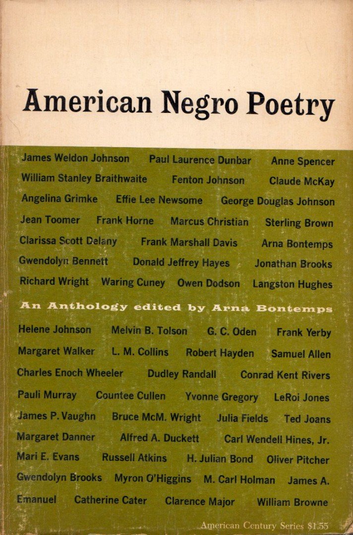 Arna Bontemps - American Negro Poetry [antikvár]