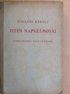Schandl Károly - Isten napszámosai [antikvár]