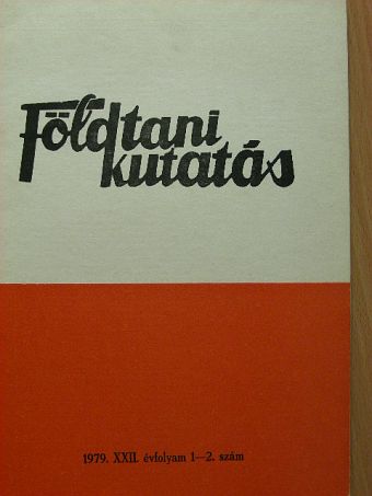 Dr. Bohn Péter - Földtani Kutatás 1979/1-2. [antikvár]