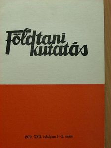 Dr. Bohn Péter - Földtani Kutatás 1979/1-2. [antikvár]