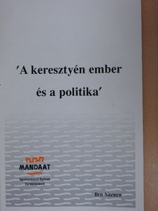 Ben Nitrauw - 'A keresztyén ember és a politika' [antikvár]