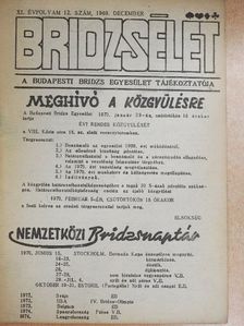 Bridzsélet 1969. december [antikvár]