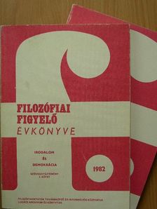 Aczél Tamás - Filozófiai Figyelő Évkönyve 1982/I-II. [antikvár]