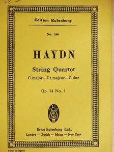 Joseph Haydn - String Quartet No. 72 [antikvár]