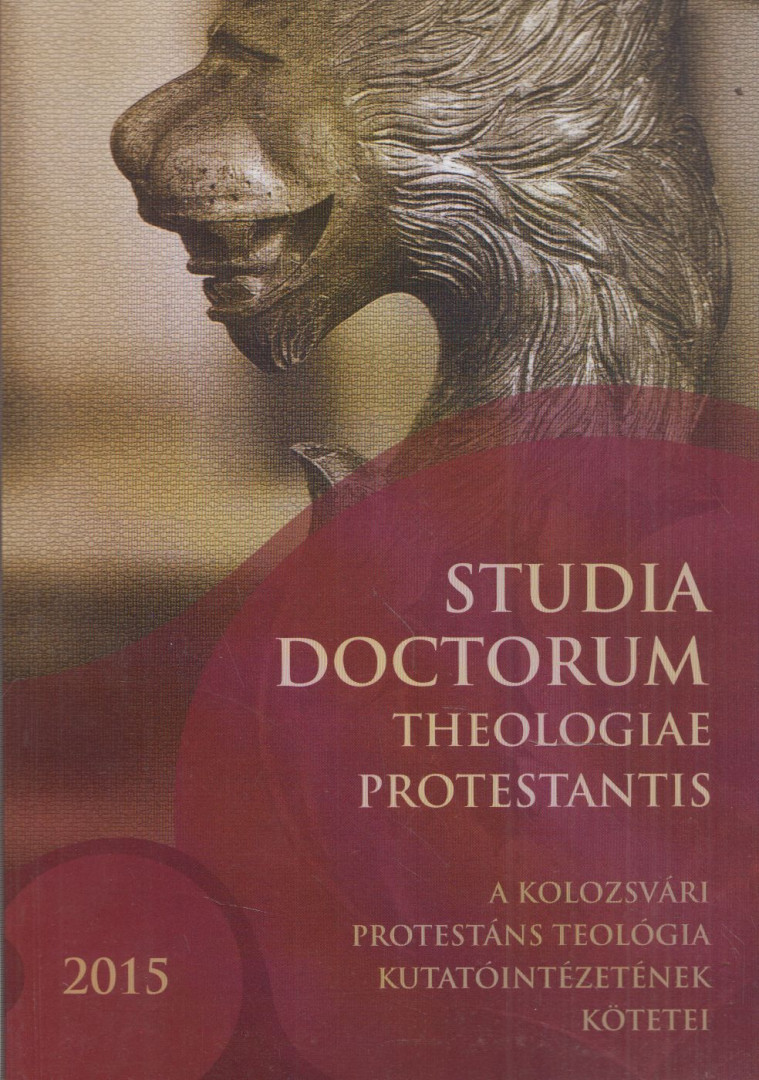 Adorjáni Zoltán - Studia Doctorum Theologiae Protestantis 2015/I. [antikvár]