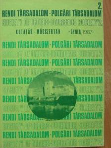 Bácskai Vera - Rendi társadalom - Polgári társadalom 2. [antikvár]