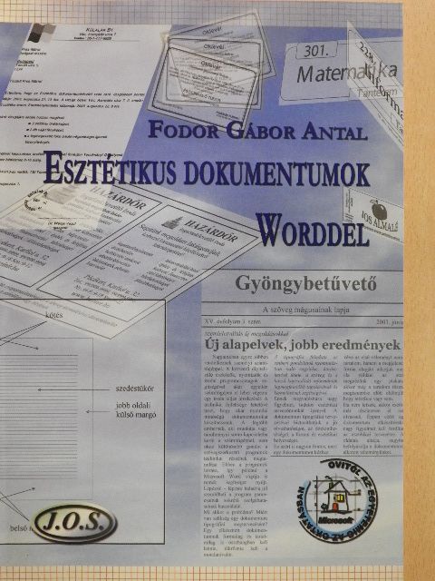 Fodor Gábor Antal - Esztétikus dokumentumok Worddel [antikvár]
