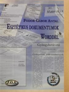 Fodor Gábor Antal - Esztétikus dokumentumok Worddel [antikvár]