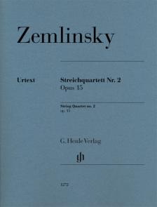 ZEMLINSKY - STREICHQUARTETT NR.2 OP.15