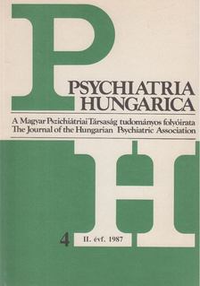 Dr. Buda Béla, Dr. Szilárd János - Psychiatria Hungarica 1987/4. [antikvár]