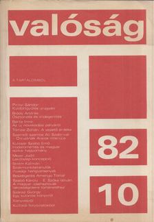 Kőrösi József - Valóság 1982/10 [antikvár]