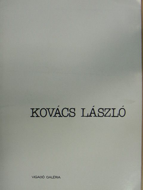 Kovács László festőművész kiállítása [antikvár]