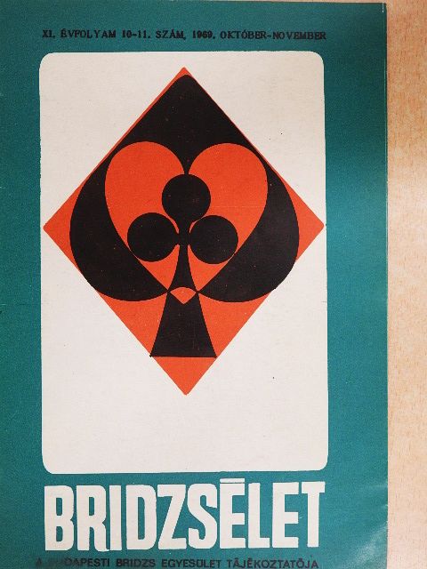 Bridzsélet 1969. október-november [antikvár]