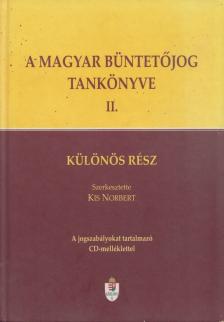 A magyar büntetőjog tankönyve II.. [antikvár]