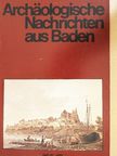 G. Fingerlin - Archäologische Nachrichten aus Baden 1985/Heft 34 [antikvár]