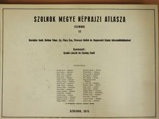 Barabás Jenő - Szolnok megye néprajzi atlasza I/2. [antikvár]