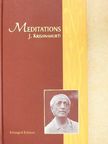 J. Krishnamurti - Meditations [antikvár]