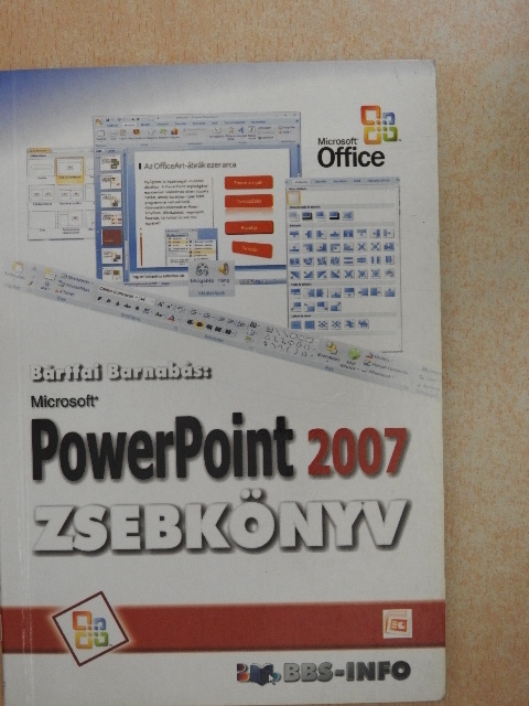 Bártfai Barnabás - Microsoft PowerPoint 2007 zsebkönyv [antikvár]