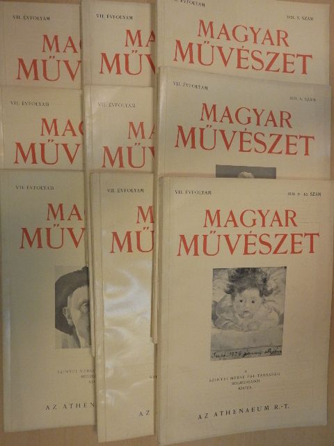 Aba-Novák Vilmos - Magyar Művészet 1931/1-10. [antikvár]