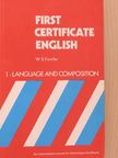 W. S. Fowler - First Certificate English 1. [antikvár]