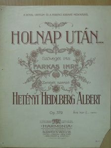Farkas Imre - Holnap után... [antikvár]