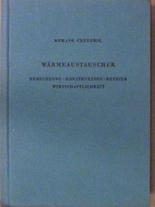 Prof. Dr. Ing. Romano Gregorig - Wärmeaustauscher [antikvár]