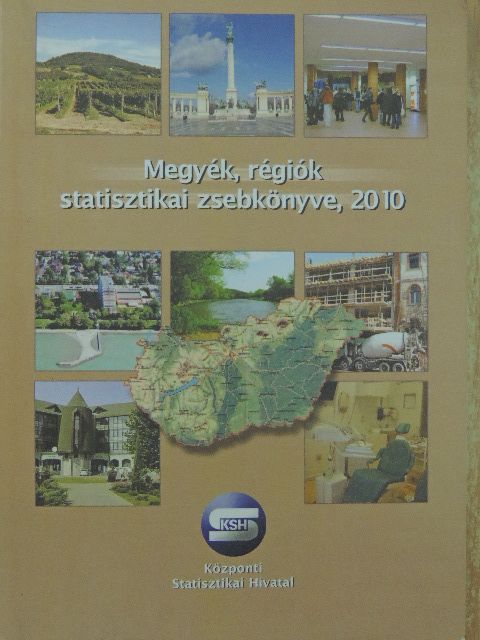 Megyék, régiók statisztikai zsebkönyve 2010 [antikvár]