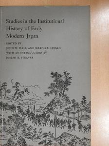 Albert Craig - Studies in the Institutional History of Early Modern Japan [antikvár]