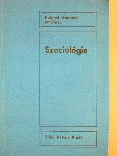 Dr. Gyekiczkyné Kormos Zsuzsa - Szociológia [antikvár]