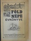 Dr. Halács Ágoston - Föld Népe évkönyve 1937. [antikvár]