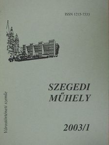 Apró Ferenc - Szegedi műhely 2003/1. [antikvár]