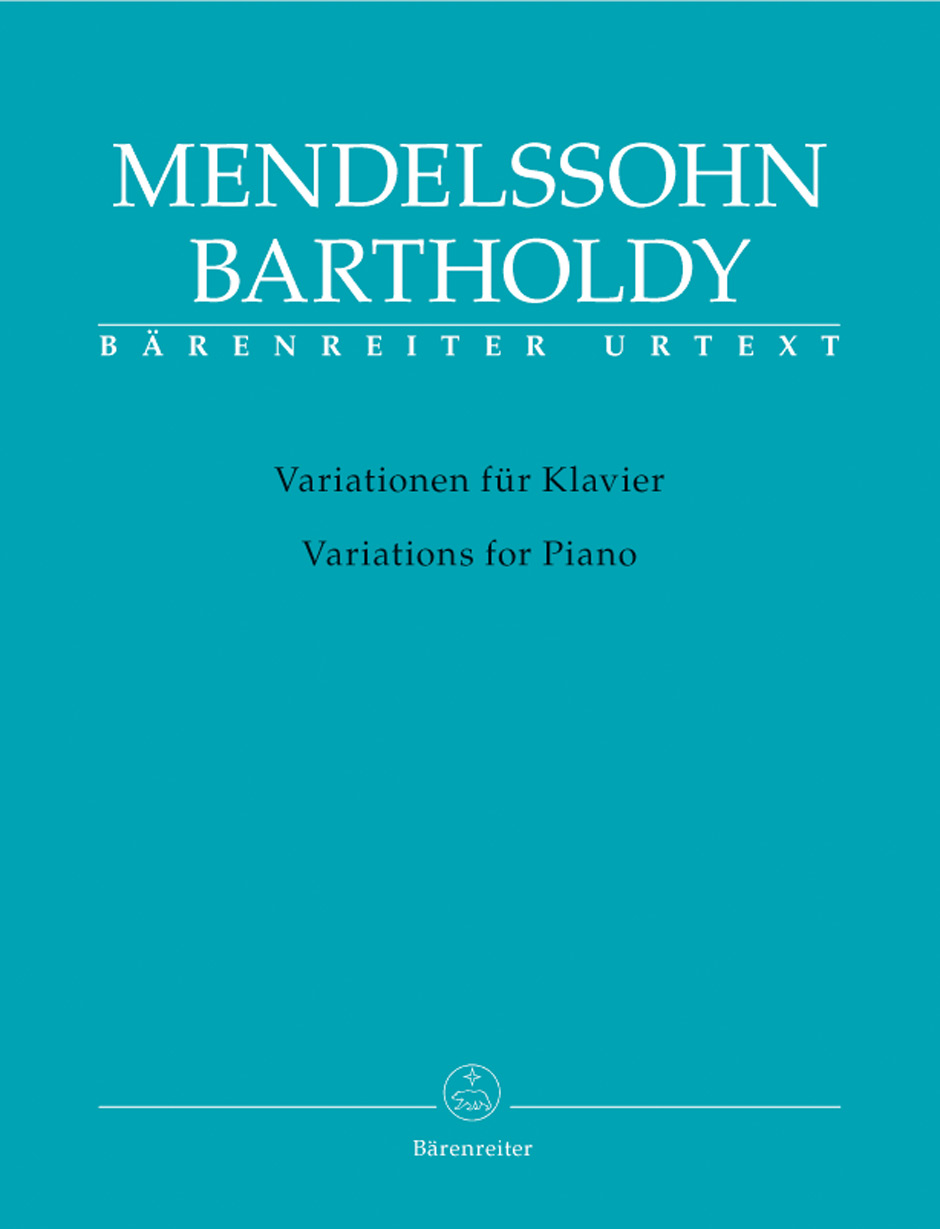 MENDELSSOHN BARTHOLDY - VARIATIONEN FÜR KLAVIER URTEXT (HOLGER M.STÜWE/MATTHIAS KIRSCHNEREIT)